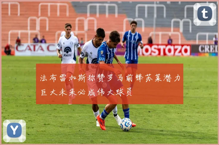 法布雷加斯称赞罗马前锋苏莱潜力巨大未来必成伟大球员